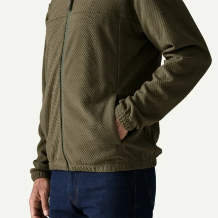 Textured Fleece Jacket g